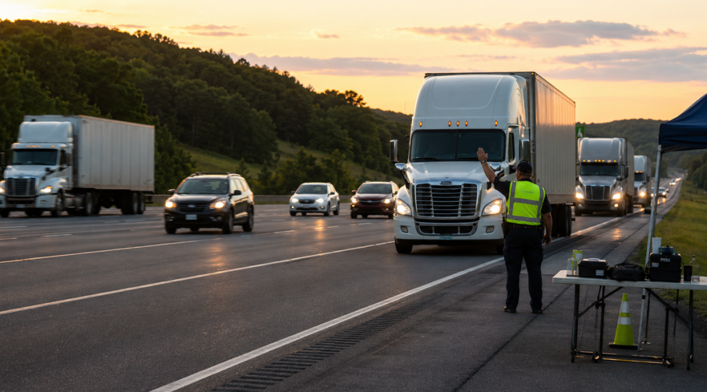 CVSA Roadcheck Starting. Here Is What It Means for Capacity, Rates, and Your Freight Right Now.